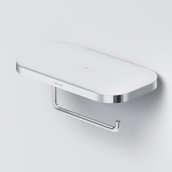 Держатель для туалетной бумаги с полкой AM.PM Func, A8F341400