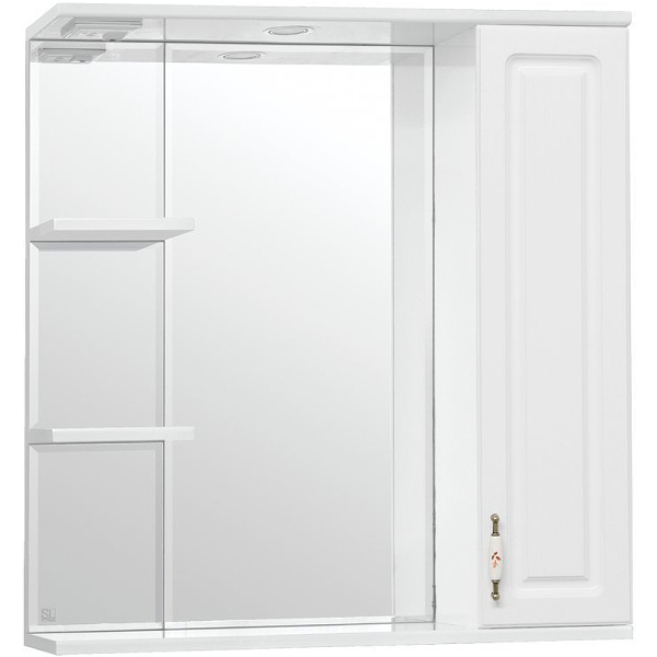 Зеркало-шкаф Style Line Олеандр-2 75/С, ЛС-00000051 Зеркало-шкаф Style Line Олеандр-2 75/С, ЛС-00000051