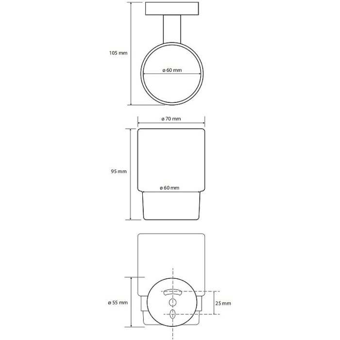 AMBER: Держатель зубной щетки