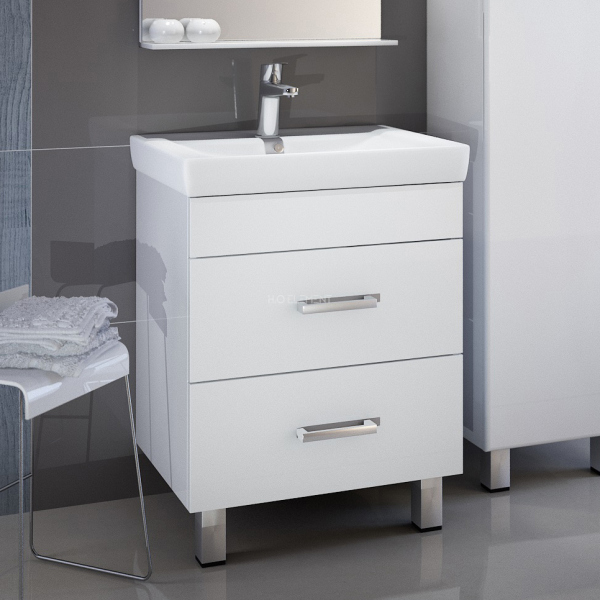 Тумба для комплекта Iddis Custo 70 напольная, белая