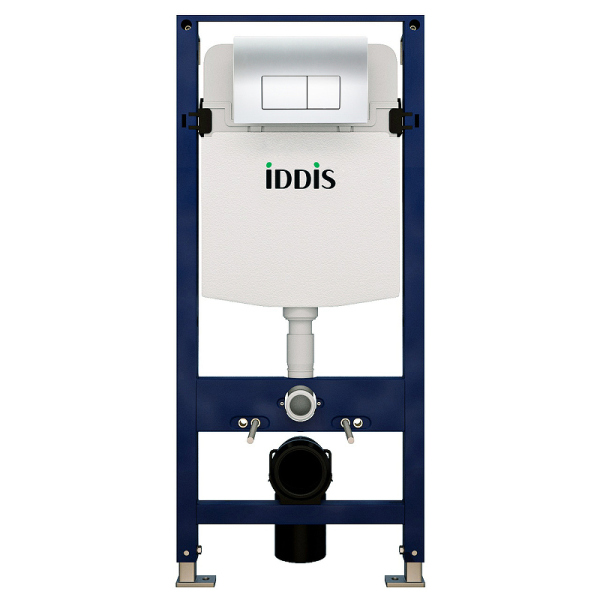 Комплект 2 в 1: инсталляция и клавиша смыва Iddis Optima Home (OPH00GCi32K (клавиша OPH10G0i77))