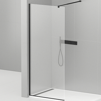 Душевая перегородка Cezares, LIBERTA-L-1-105-C-NERO