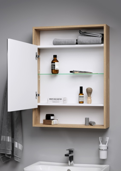 Зеркальный шкаф AQWELLA 60см., SIT0406DB Зеркальный шкаф AQWELLA 60см., SIT0406DB