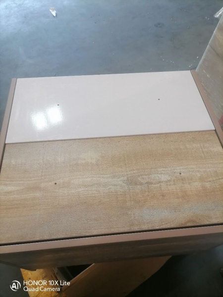 Тумба с раковиной Style Line Экзотик 65 Plus подвесная, белая, экзотик ЛС-00000400+СС-00000403(распродажа)