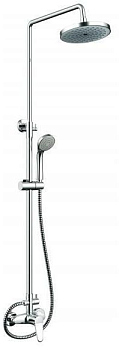 Душевая колонна с термостатическим смесителем для ванны Bravat Waterfall F9111147C-A