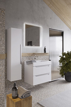 Подвесная тумба без раковины AQWELLA 70см., CUB0107W