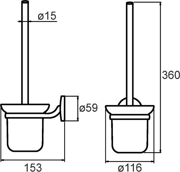 Ершик Milardo Cadiss CADSMG0M47