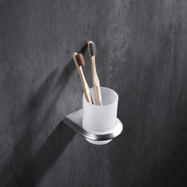 Стакан для зубных щеток ABBER Nord AA1556SP сатин