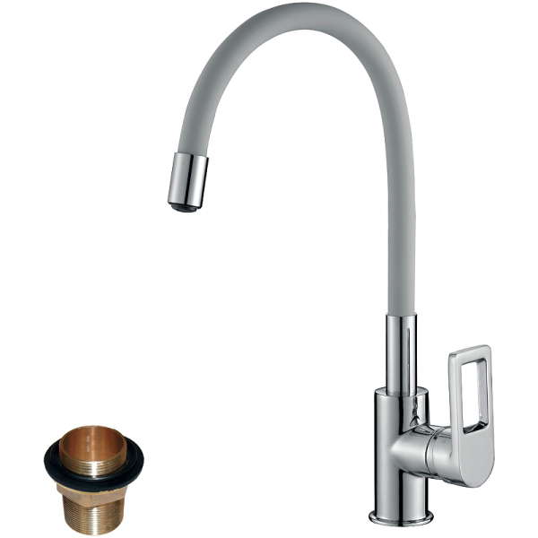 Смеситель Rossinka Z Z35-35U-Gray для кухонной мойки Смеситель Rossinka Z Z35-35U-Gray для кухонной мойки