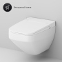 Унитаз подвесной AM.PM Inspire V2.0 CCC50A1700SC безободковый с биде