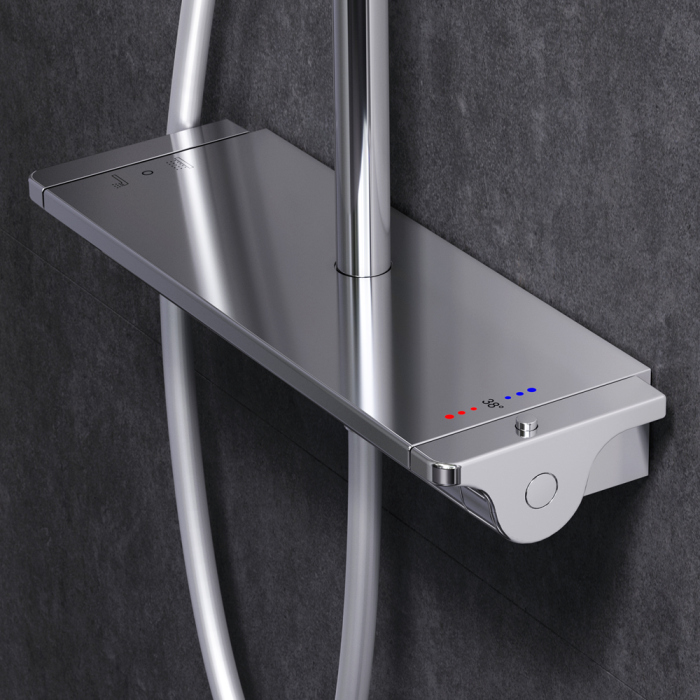 Душевая стойка AM.PM Spirit V2.0 F0770A400 с термостатом