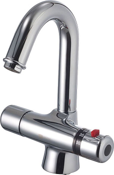Смеситель Lemark Thermo LM7736C для умывальника термостатический, хром