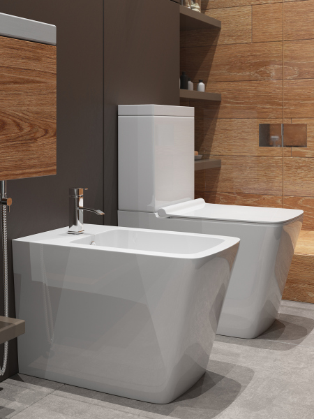 Унитаз с бачком напольный TIMO SOLI 660*360*840(TK-301)