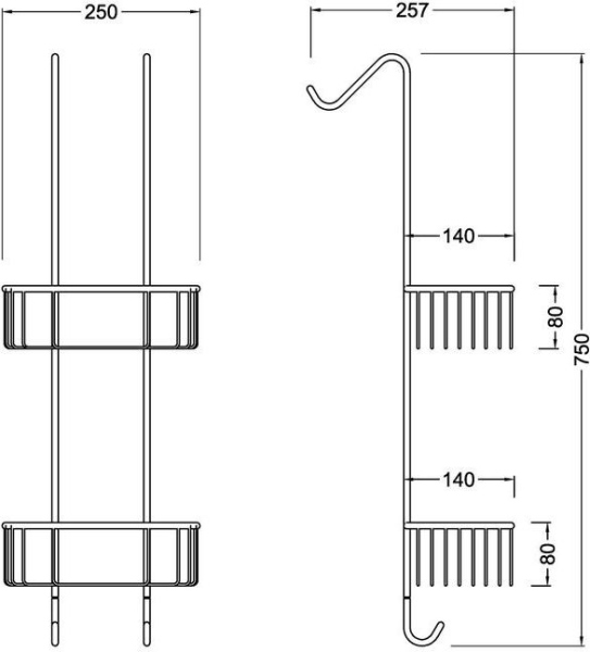 Полка Timo Nelson160084/02 антик