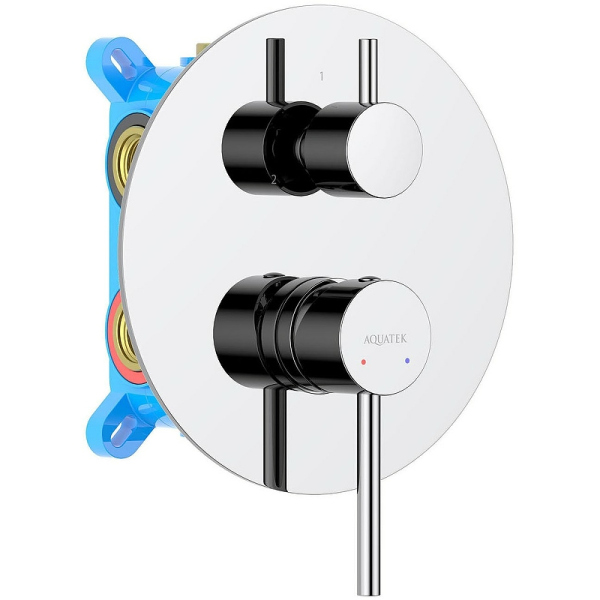 Смеситель для душа Aquatek Европа AQ1347CR Хром Смеситель для душа Aquatek Европа AQ1347CR Хром