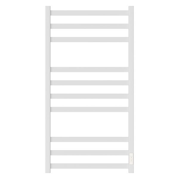 Полотенцесушитель электрический Point Меркурий PN83850W П10 500x1000, диммер справа, белый