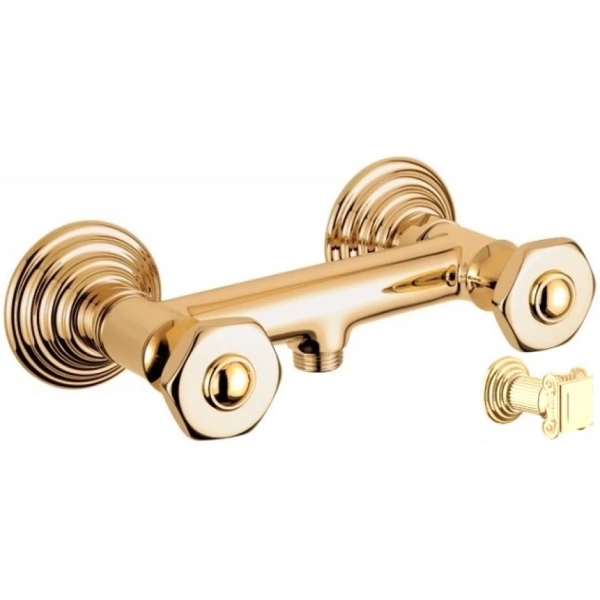 APHRODITE-DS-03/24-O Смеситель для душа, исполнение золото, ручки Куб APHRODITE-DS-03/24-O Смеситель для душа, исполнение золото, ручки Куб