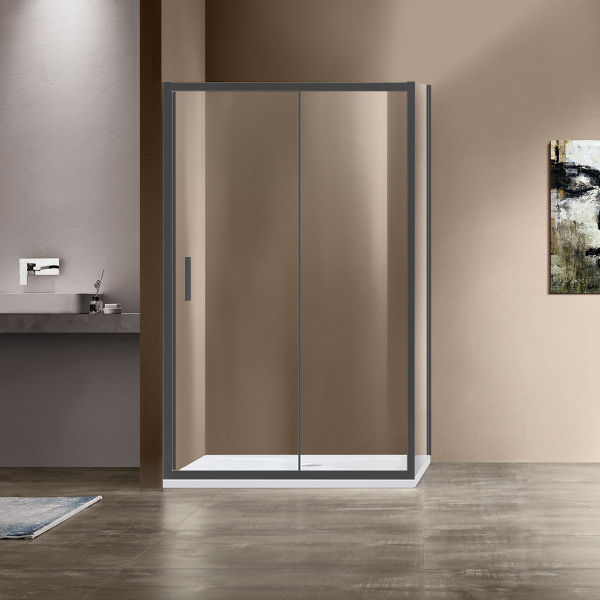 Душевой уголок Vincea Garda VSR-1G9014CLGM, 1400*900, вороненая сталь, стекло прозрачное Душевой уголок Vincea Garda VSR-1G9014CLGM, 1400*900, вороненая сталь, стекло прозрачное