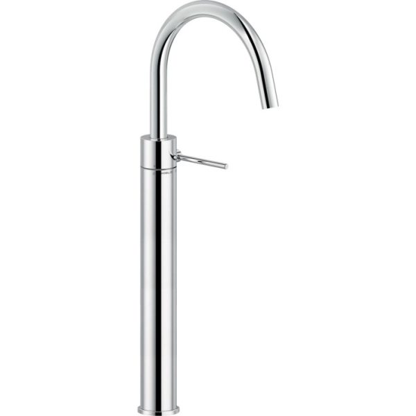 VE125148/3CR VELIS смеситель для раковины высокий 394, без донного клапана