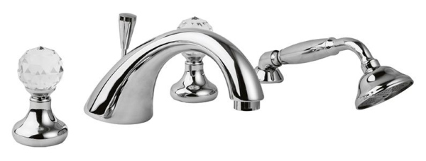 Смеситель Cezares Atlantis ATLANTIS-BVD-01-Sw на борт ванны