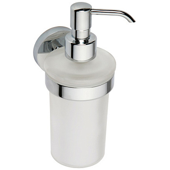 Дозатор для жидкого мыла OMEGA настенный  стекло 80*190*133