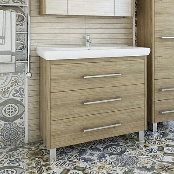 Тумба для комплекта Sanflor Ларго 100 швейцарский вяз