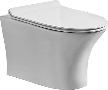 Унитаз подвесной 1 Orange C01-100W безободковый, с микролифтом