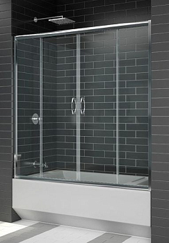 Шторка на ванну RGW Screens SC-61 1700x1500 стекло чистое