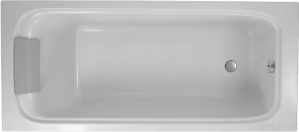 E6D031-00 ELITE Комплект прямоугольной ванны из материала Flight 170 x 75 см