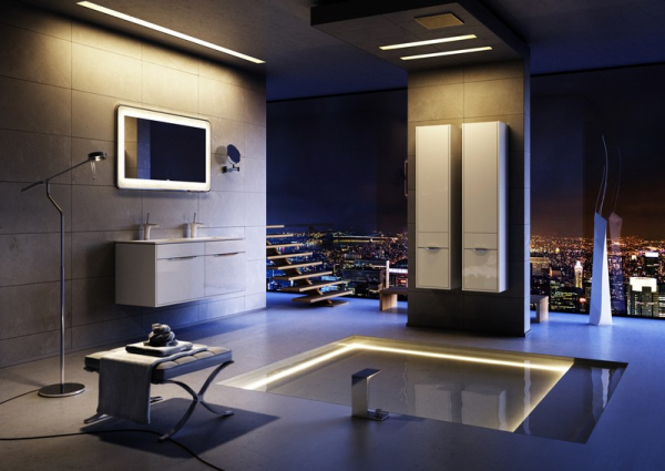 Подвесная тумба без раковины AQWELLA 120см., Mal.01.12