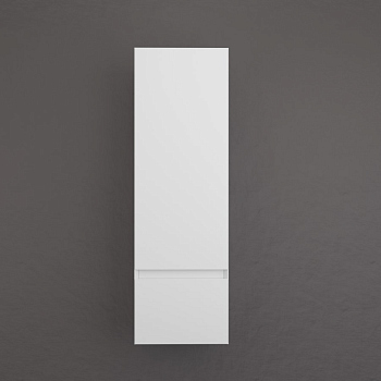 Пенал подвесной "Манхэттен" 36, ЭМАЛЬ 1 ящик PLUS белый матовый, ЛС-00002380