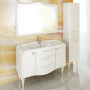 Тумба-умывальник Comforty "Монако-120" белый с раковиной Comforty 3312