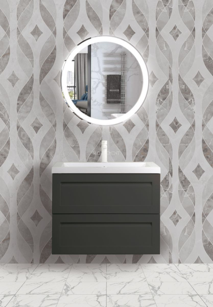 Тумба под раковину ART&MAX PLATINO, AM-Platino-750-2C-SO-GM