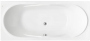 248525000 MADEIRA акриловая ванна прям 180х80 белая (монтажный комплект заказывается отдельно)