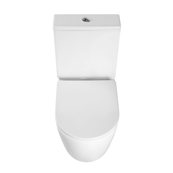 Унитаз-компакт Vincea Evo VT2-34 безободковый, белый, Geberit, ультратонкое сиденье soft-close