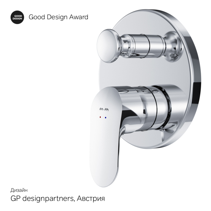 Смеситель AM.PM Like F8085000 для ванной с душем