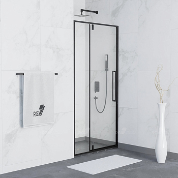 Душевая дверь RGW SV-03B, 06320309-14, Чёрный, 90*200