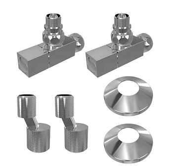 Монтажный набор Lemark LM03412S с квадратными вентилями