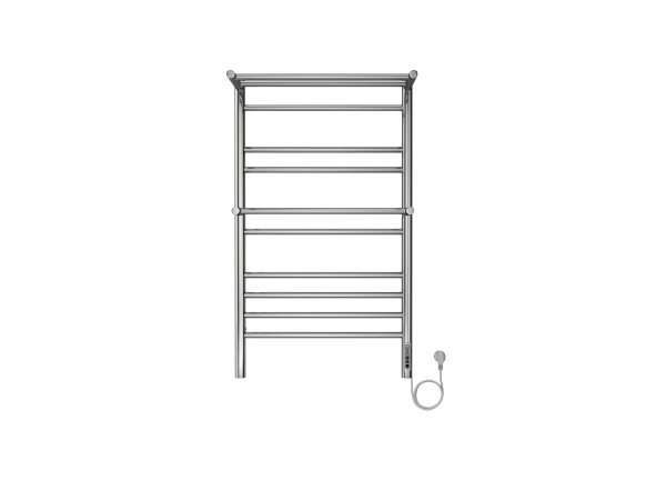 Полотенцесушитель электрический Aquatek (Акватек) Альфа П10 500х900 мм, с полкой, AQ EL RRP1090CH