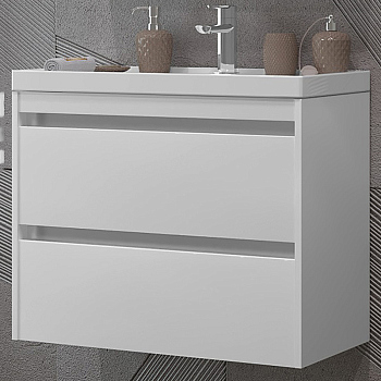 Тумба без раковины Opadiris Фреш 70, цвет белый (9003) (Раковина Opadiris FRAME), 00-00003577