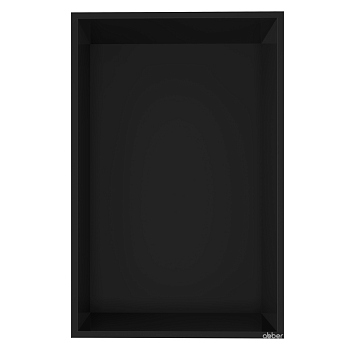 Скрытая настенная ниша из нержавеющей стали ABBER Nischen AN3001MB черная матовая