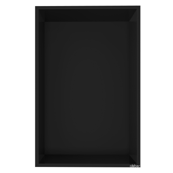 Скрытая настенная ниша из нержавеющей стали ABBER Nischen AN3001MB черная матовая