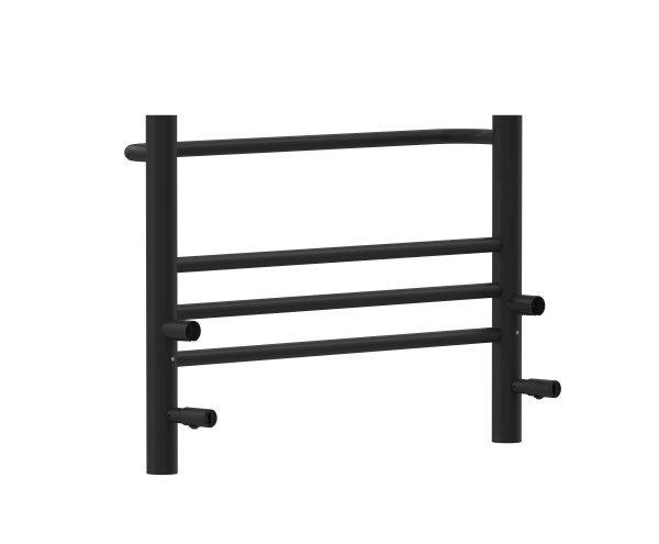Полотенцесушитель электрический Aquatek Пандора П10 500х900 мм, черный, AQ EL RPC1090BL