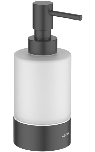 Дозатор для жидкого мыла Aquatek Лира AQ4429MB Черный матовый