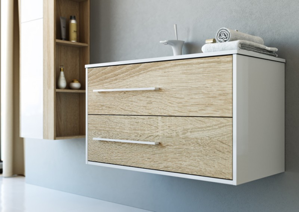 Подвесная тумба без раковины AQWELLA 90см., Mai.01.09/L