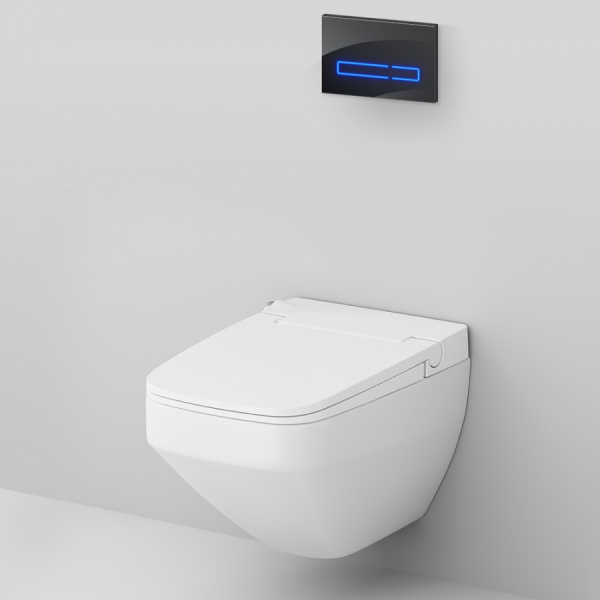 Комплект 4 в 1 AM.PM Inspire V2.0 (унитаз, инсталляця, сиденье, клавиша Черная), IS450A38.CCC50A