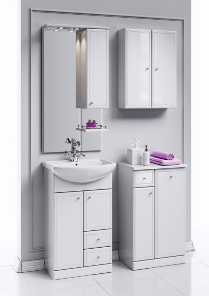 Зеркало AQWELLA 55см., Ba.02.55