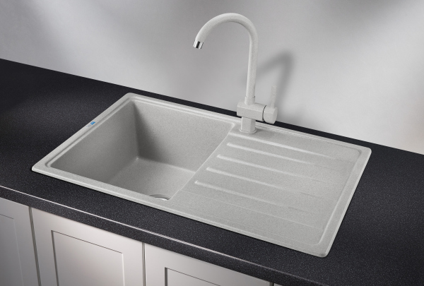 Кухонная мойка GRANULA Standart (7602, БАЗАЛЬТ)