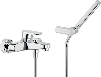 YO126110CR  смеситель для ванны с душевым набором
