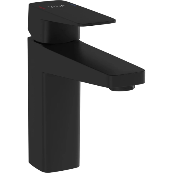 Смеситель для раковины Vitra Root Square A4273136EXP Черный матовый